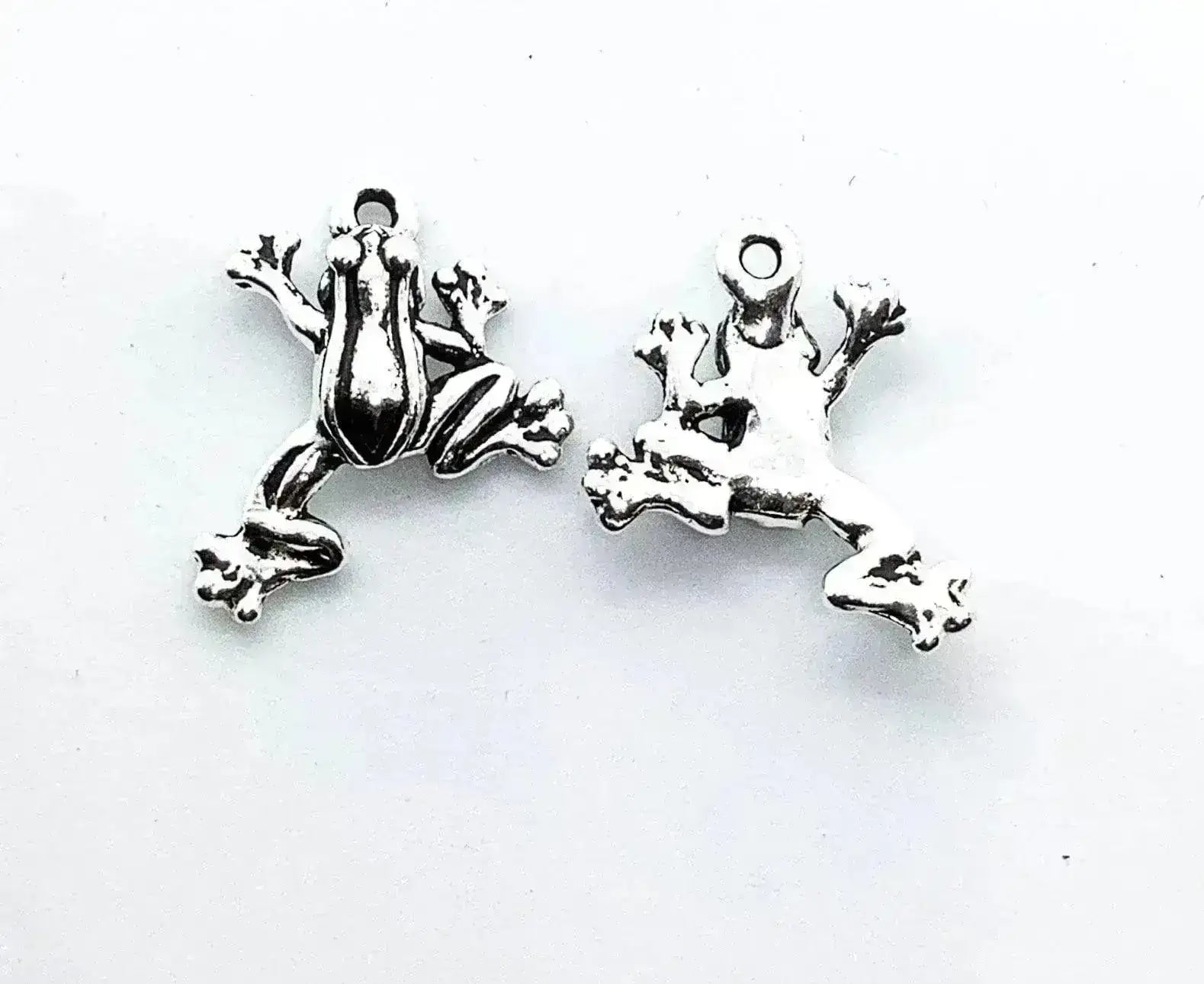 Tierracast Leap Frog Charms or Dangles, 2 Pcs. 5 Finishes - The Argus Collection