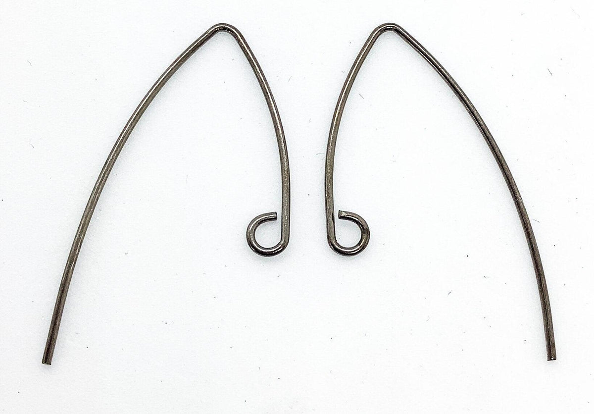 Lyon 5 Earring Wires, 2 Sizes, Long & Extra Long - The Argus Collection