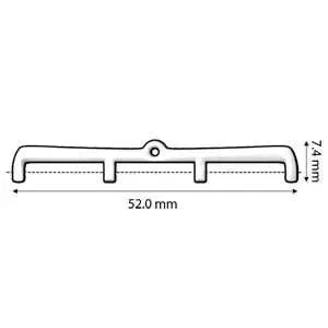 Maronia IV, Cymbal Seed Bead Ending or Connectors, 2 Pcs. 4 Finishes - The Argus Collection