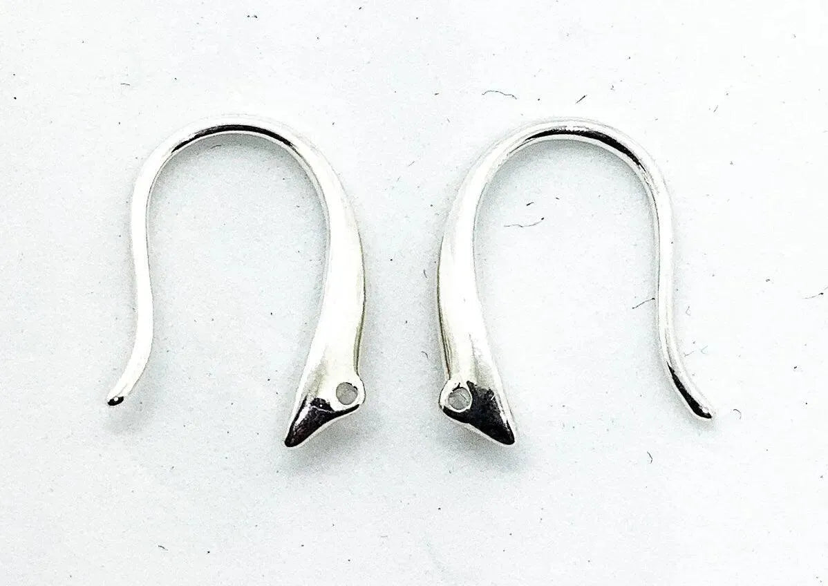 Snake Eye Earring Wires Silver 2, 4 or 6 pair - The Argus Collection