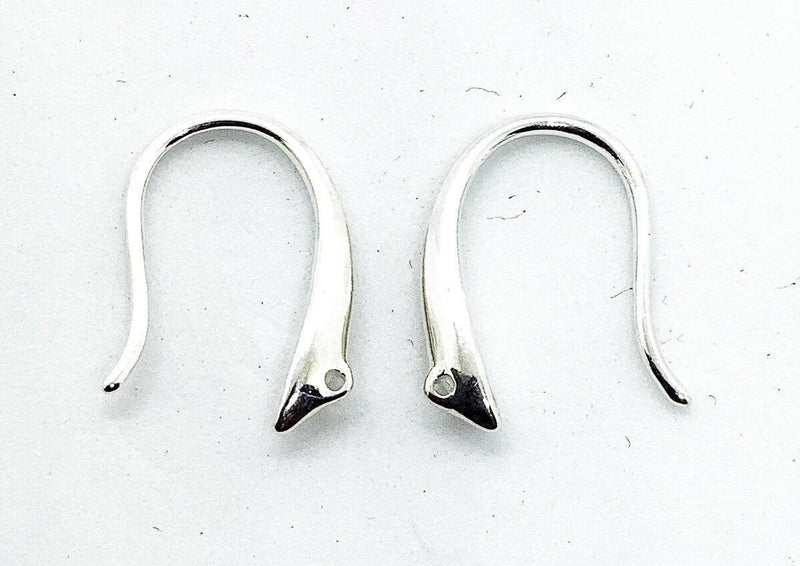 Snake Eye Earring Wires Silver 2, 4 or 6 pair - The Argus Collection