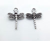 TierraCast Dragonfly Drop, Dangle or Charm, 2 Pcs. 4 Finishes - The Argus Collection