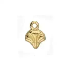 Modesto, Cymbal Ginko Bead Endings, 4 Pcs. 4 Finishes - The Argus Collection