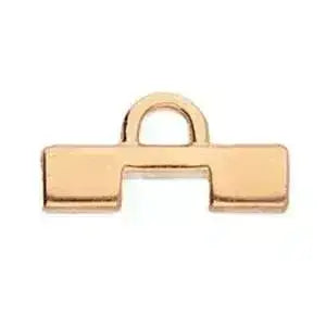 Soros II, Cymbal Tila or Half Tila Bead Ending or Connector, 2 Pcs. 4 Finishes - The Argus Collection
