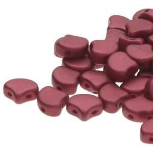 Ginko Beads, 10g. by Matubo, Chatoyant Shimmer Red Wine - The Argus Collection