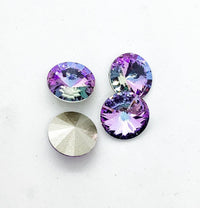 Brilliance Crystal Rivolis, 1122, 12mm, 4 Colors - The Argus Collection