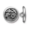 Czech Flower Buttons in 3 Finishes - The Argus Collection