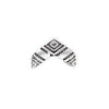 Koudouro, Cymbal Chevron Bead Substitute, 4 Pcs. 4 Finishes - The Argus Collection