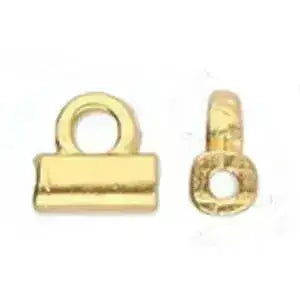 Soros, Cymbal Tila Bead Ending or Clasp Connectors, 4 Pcs. 4 Finishes - The Argus Collection