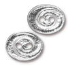 Swirl Oval Button, Tierracast, 2 Pcs. 5 Finishes - The Argus Collection