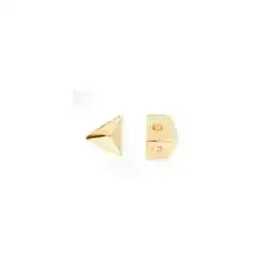 Embourios, Cymbal GemDuo Side Beads, 4 Pcs. 4 Finishes - The Argus Collection