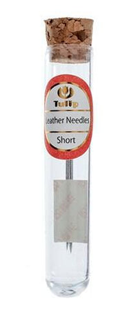 Tulip Leather Needles, Hiroshima Short, Middle, Long, 2 Pcs - The Argus Collection