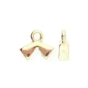Agali II, Cymbal Kite Bead Ending/Clasp Connectors, 2 Pcs. 4 Finishes - The Argus Collection