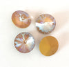 Brilliance Crystal Rivolis, 1122, 12mm, 4 Colors - The Argus Collection