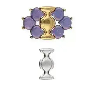 Dialiskari, Cymbal Ginko Connector, 2 Pcs. 4 Finishes - The Argus Collection