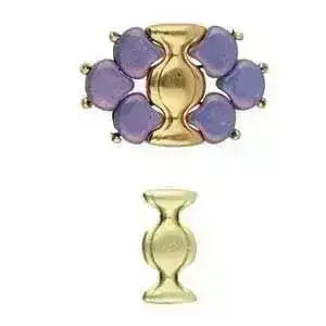 Dialiskari, Cymbal Ginko Connector, 2 Pcs. 4 Finishes - The Argus Collection