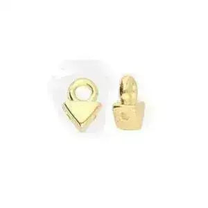Agali, Cymbal Kite Bead Ending or Connector, 4 Pcs. 4 Finishes - The Argus Collection