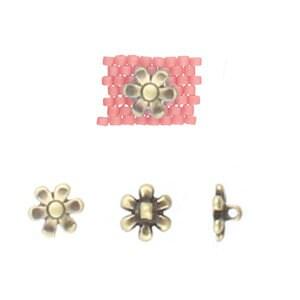 Gerani Bead Substitute/Embellishment for Seed Beads in 4 Finishes - The Argus Collection