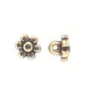 Amoudi, Cymbal 8/0 Bead Substitute or Embellishment, 5 Pcs. 4 Finishes - The Argus Collection