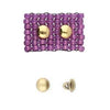 Kymo Bead Substitute or Embellishment for Seed Beads in 4 Finishes - The Argus Collection