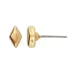Provatas, Cymbal Earring Posts, for GemDuo Beads, 4 Finishes - The Argus Collection