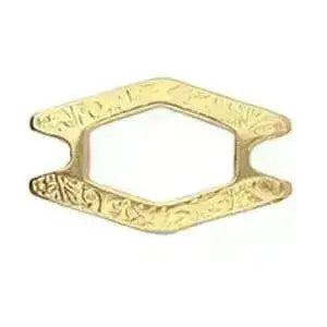 Alado, Cymbal Superduo Bead Connector or Link, 2 Pcs. 4 Finishes - The Argus Collection