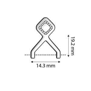 Kaminaki, Cymbal 8/0 Seed Bead Earring Posts, 4 Finishes - The Argus Collection