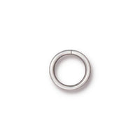 Round Jump Rings, 8mm 18 Gauge,TierraCast, 6 Finishes, 20 or 50 Pcs - The Argus Collection