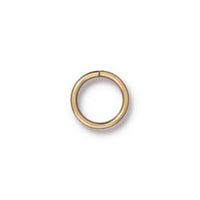 Round Jump Rings, 8mm 18 Gauge,TierraCast, 6 Finishes, 20 or 50 Pcs - The Argus Collection