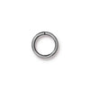 Round Jump Rings, 8mm 18 Gauge,TierraCast, 6 Finishes, 20 or 50 Pcs - The Argus Collection