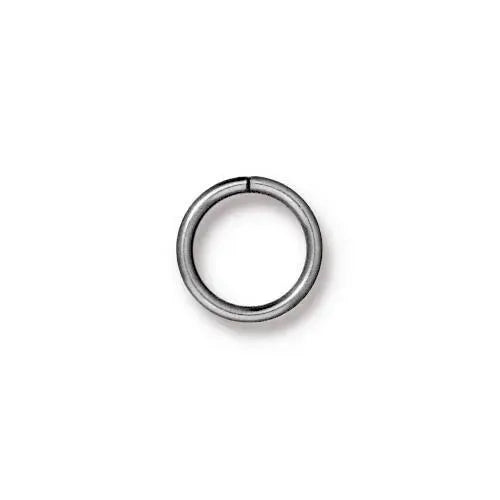 Round Jump Rings, 8mm 18 Gauge,TierraCast, 6 Finishes, 20 or 50 Pcs - The Argus Collection