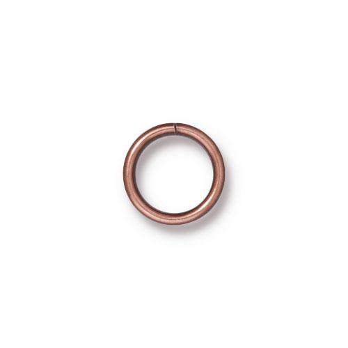 Round Jump Rings, 8mm 18 Gauge,TierraCast, 6 Finishes, 20 or 50 Pcs - The Argus Collection