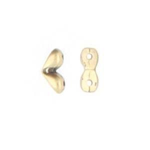 Mitakas Gemduo or Diamonduo Side Bead, 4 Pcs. 4 Finishes - The Argus Collection