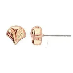 Limani, Cymbal Ginko Earring Posts, 4 Finishes - The Argus Collection