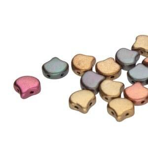 Ginko Beads, 10g., by Matubo, Bronze Violet Rainbow - The Argus Collection