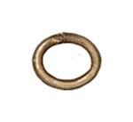 Oval Jump Rings, Medium 4x3mm I.D. 20 Gauge, Tierracast, 25 or 100 Pieces - The Argus Collection