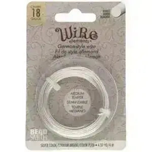 18 Gauge German-Style Round Wire in 3 Finishes - The Argus Collection