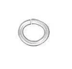 Oval Jump Rings, Medium 4x3mm I.D. 20 Gauge, Tierracast, 25 or 100 Pieces - The Argus Collection