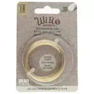 18 Gauge German-Style Round Wire in 3 Finishes - The Argus Collection