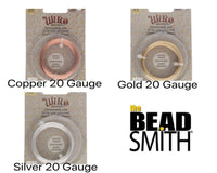 20 Gauge German-Style Wire, Round, in 3 Finishes - The Argus Collection