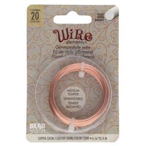 20 Gauge German-Style Wire, Round, in 3 Finishes - The Argus Collection