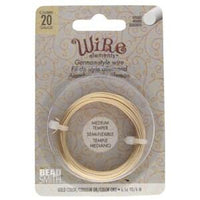 20 Gauge German-Style Wire, Round, in 3 Finishes - The Argus Collection