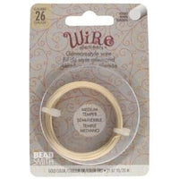 26 Gauge German-Style Wire, Round in 3 Finishes - The Argus Collection