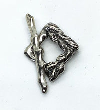 Square Leaf Toggle Clasp, JBB Findings, 15mm, 3 Finishes - The Argus Collection