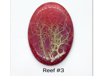 Reef Cabochon, Handmade with real Dried Flora - The Argus Collection