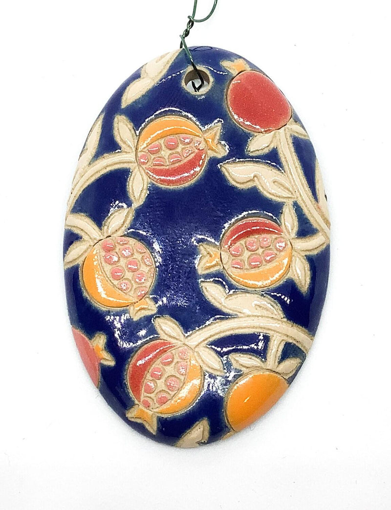 Oval Ceramic Pendants, Golem Design Studio, 4 Designs - The Argus Collection