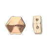 Galini, Cymbal Honeycomb Bead Substitute, 4 Pcs., 4 Finishes - The Argus Collection