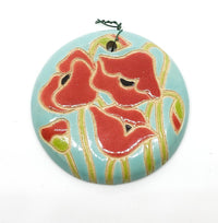 Fanciful, Round Ceramic Ceramic Pendants, Golem Design Studio - The Argus Collection