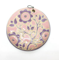 Fanciful, Round Ceramic Ceramic Pendants, Golem Design Studio - The Argus Collection