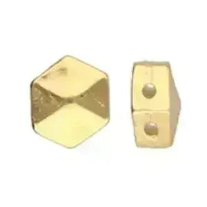 Galini, Cymbal Honeycomb Bead Substitute, 4 Pcs., 4 Finishes - The Argus Collection
